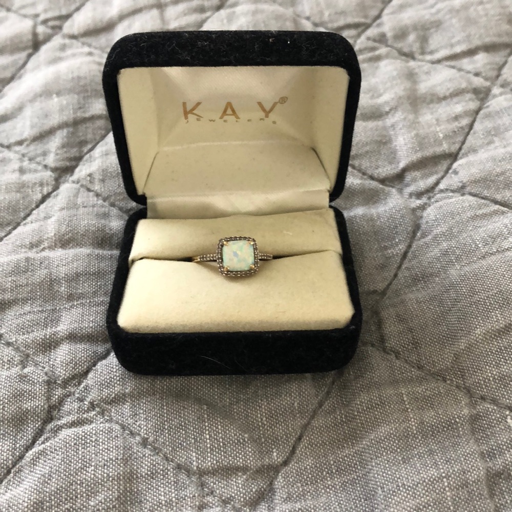 Opal and Gold Ring